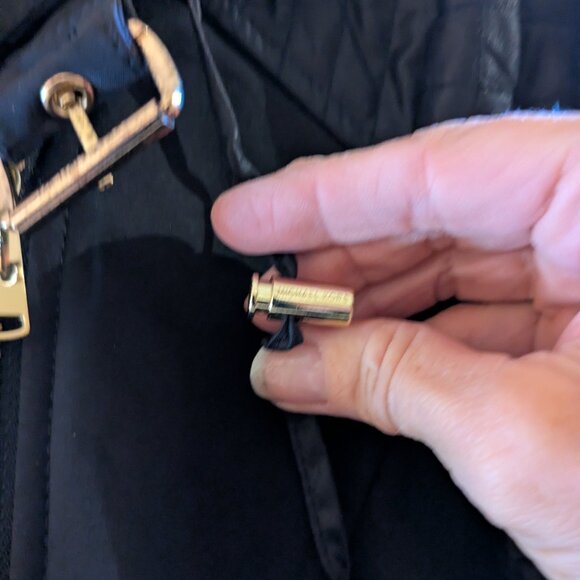 Michael Kors Black Quitled Jacket - Picture 9 of 11